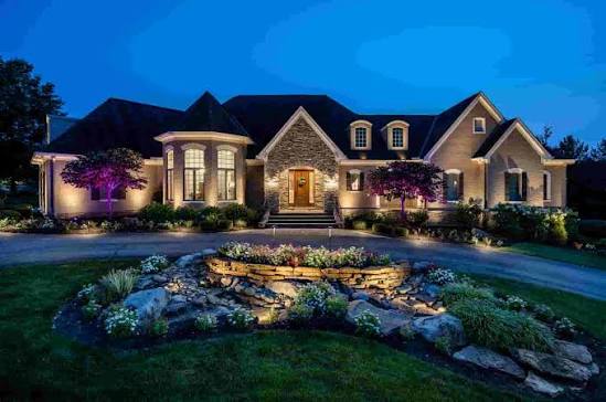 Weatherproof outdoor lighting